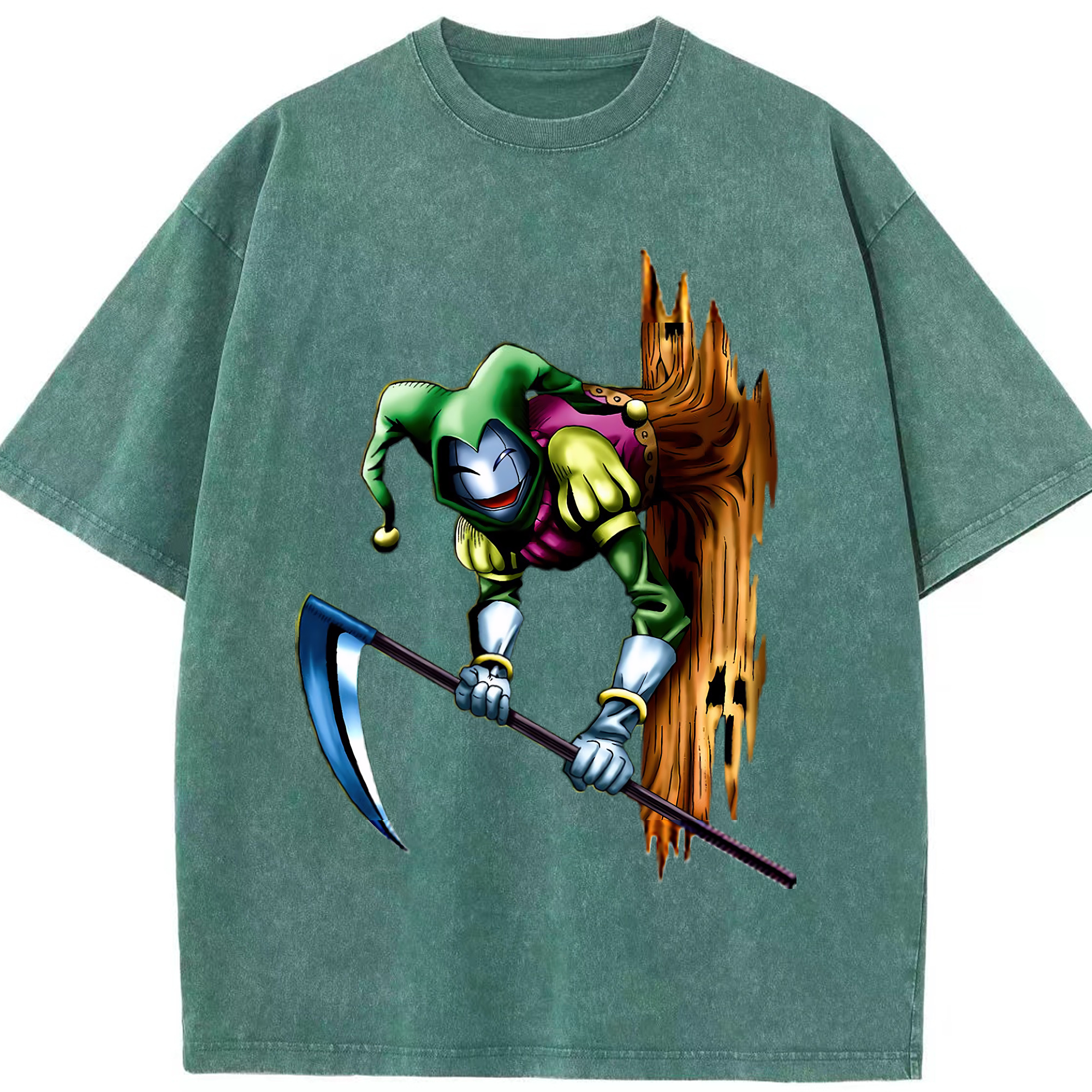 （画像用） 遊☆戯☆王 Yu-Gi-Oh! 綿100% ヴィンテージ風 半袖Tシャツ（フロントプリント）